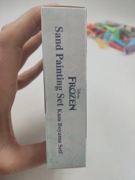Eğitici Ve Eğlenceli Disney Frozen Kum Boyama Seti- Mbk-10 - 1