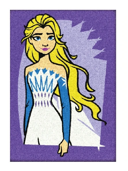 Eğitici ve Eğlenceli Disney Frozen 2in1 Kum Boyama Etkinlik Seti-Red Castle Ds-38 - 2