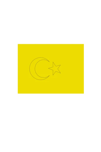 Türk Bayrağı 10 Adet Büyük Boy A4 Kum Boyama Kartı Seti-Red Castle KB-RC-105 - 3