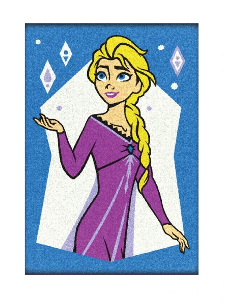 Eğitici ve Eğlenceli Disney Frozen 2in1 Kum Boyama Etkinlik Seti-Red Castle Ds-38 - 4