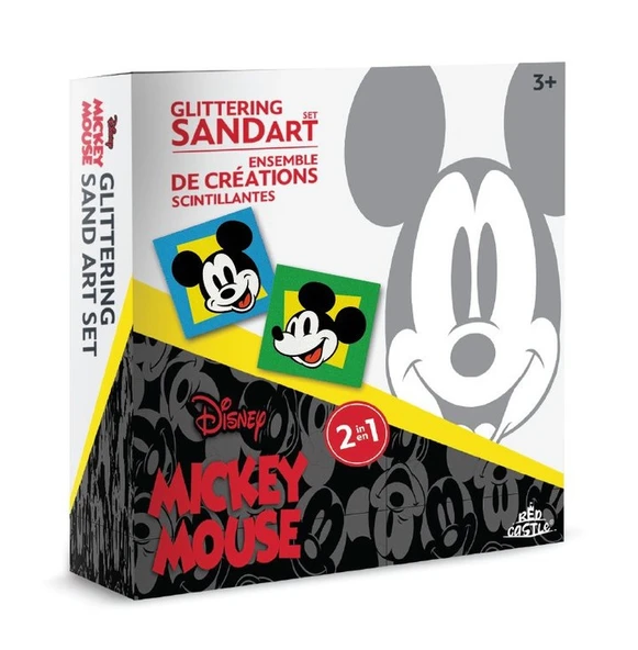 Eğitici Ve Eğlenceli Disney Mickey Kum Boyama Seti-Ret Castle Mbk-12