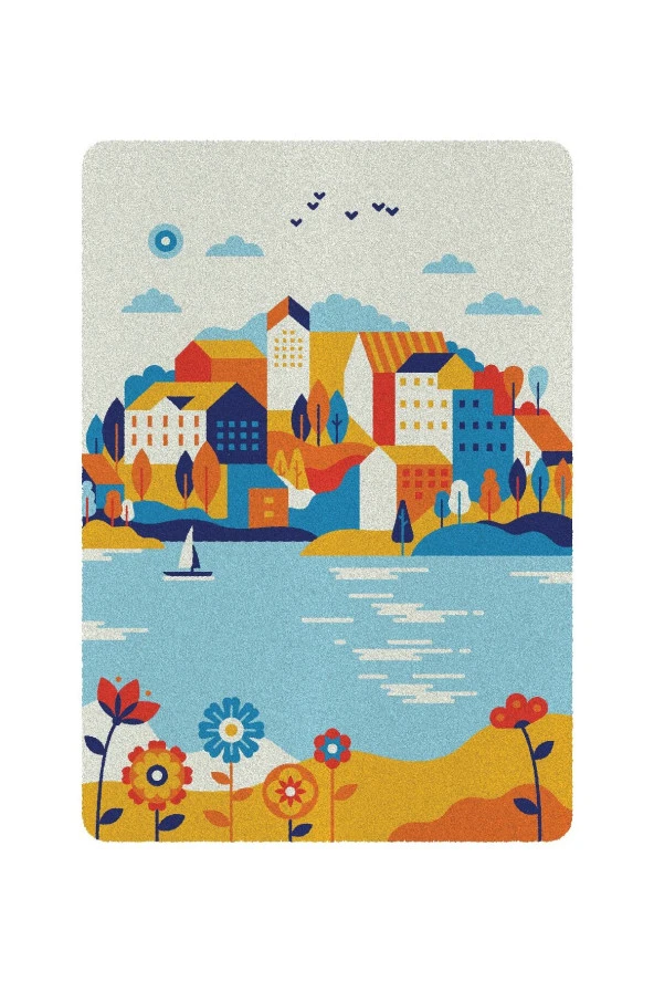 Sand Art (KUM SANATI) Şehir Ve Çiçekler, Yetişkin Kum Boyama Aktivite Seti- Yko-14 - 4