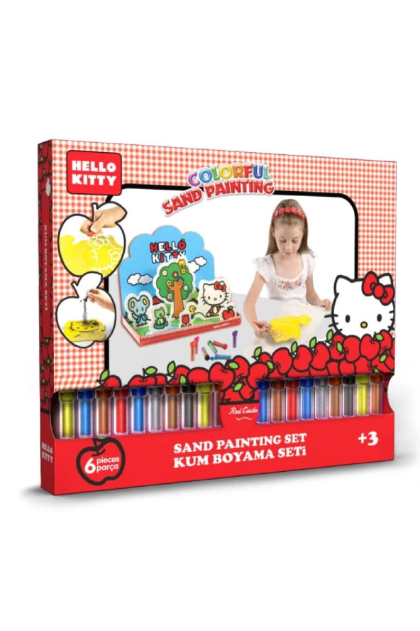 Hello Kitty 3d Büyük Kum Boyama Aktivite Seti (disney Bks-01)