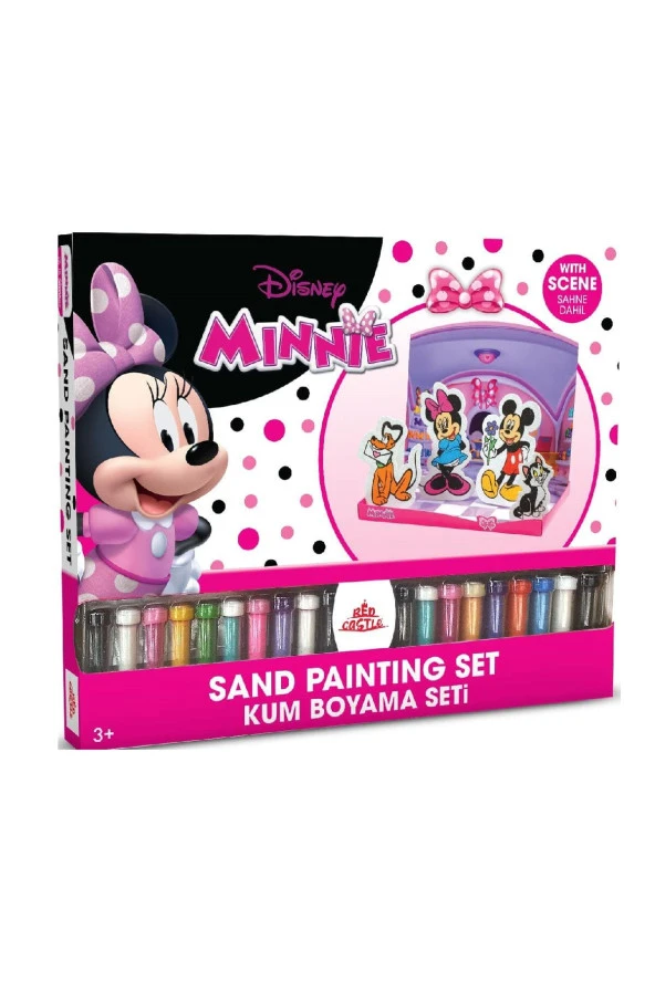 Minnie&mickey Mouse 3d Büyük Kum Boyama Aktivite Seti (DİSNEY BKS-04)