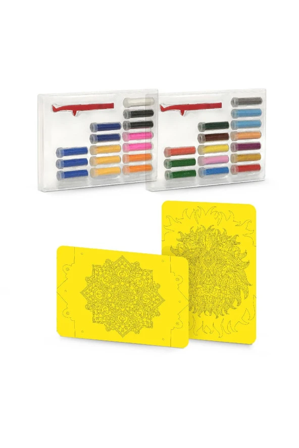 Sand Art Yetişkin Kum Boyama Seti Ykt01 - 2