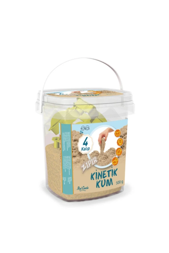 Zıpır Kinetik Kum Naturel 500gr Kova Zkg500-206 - 1