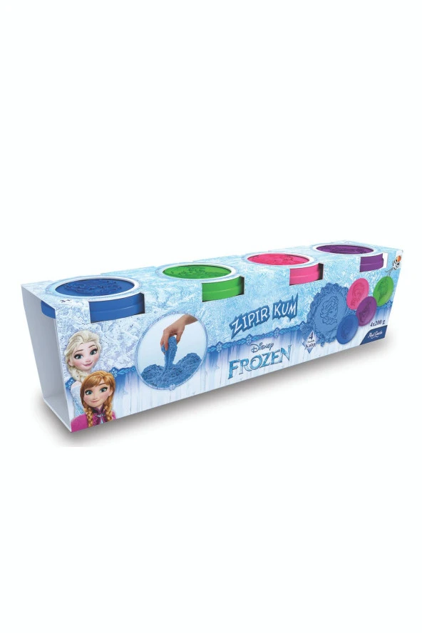 Disney Frozen Karlar Ülkesi Zıpır Kum 4x200gr Zk-01-tr