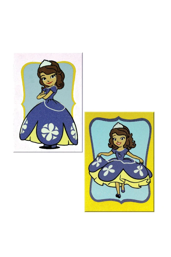 Disney Prenses Sofia the Frist Eğitici ve Eğlenceli Kum Boyama Seti 2in1-Red Castle DS-19 - 3