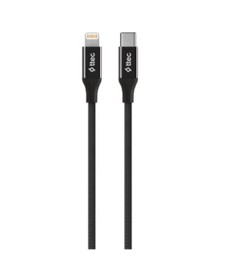 Ttec Super Şarj 1.5Mt 20W İPhone Şarj Kablo İphone 11 12 13 14 Pro Max Şarj Kablosu 480Mbps Örgü Tasarım