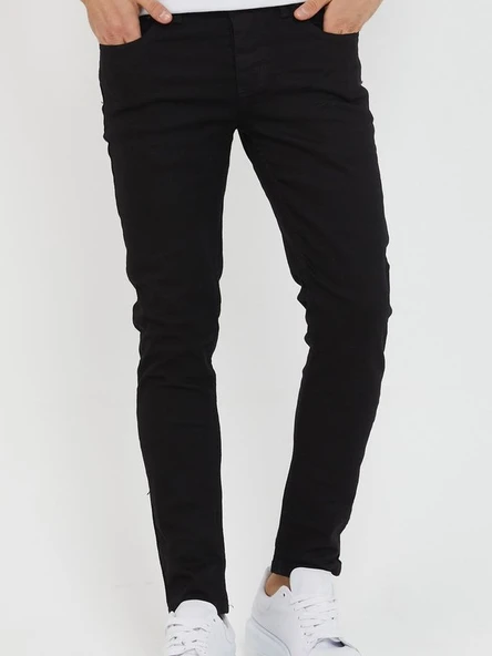 Hacker Tom T623 Erkek Denim Slim Fit Saten Pantolon