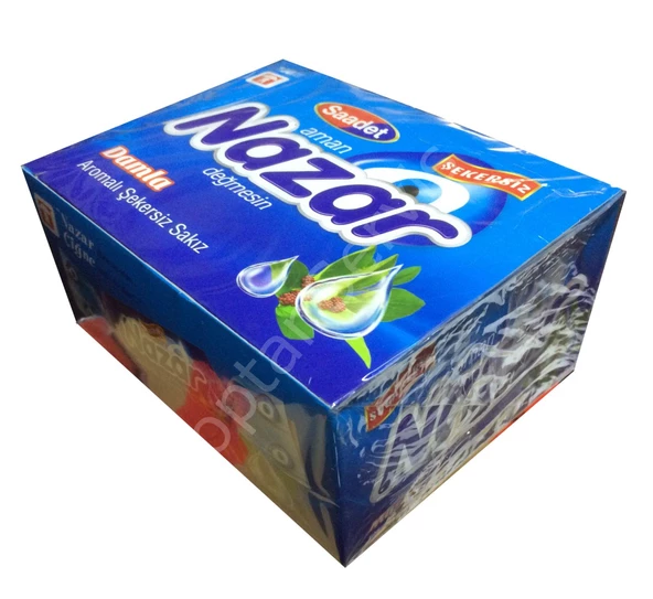 Nazar Damla Aromalı Sakız 100 Adet