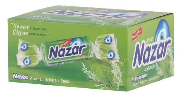 Nazar Nane Aromalı Sakız 100 Adet - 2
