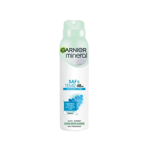 Garnier Mineral Saf ve Temiz 48sa Deodorant 150ml