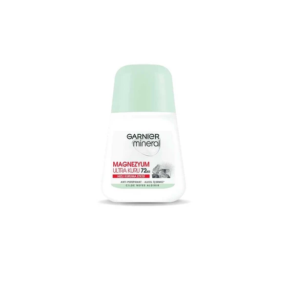 Garnier Mineral Magnezyum Ultra Kuru 72sa Roll-on 50ml