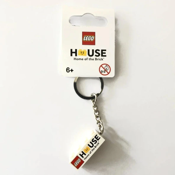 LEGO House 853712 LEGO House 2x4 Brick Key Chain