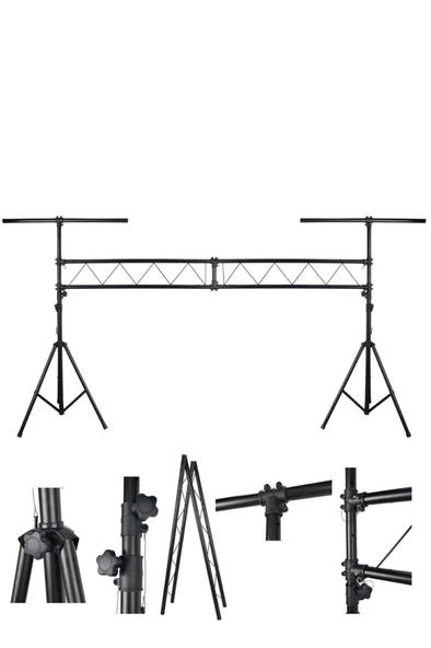 Lastvoice LS-2X Taşınabilir Seyyar Sahne Işık Standı Seti ürün görseli