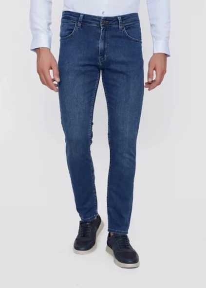 Hacker Aden T908-530 Erkek Denim Büyük Beden Likralı Kot Pantolon