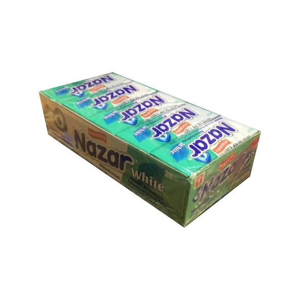 Nazar 5'li Bikarbonatlı  Aromalı Sakız 20 Adet