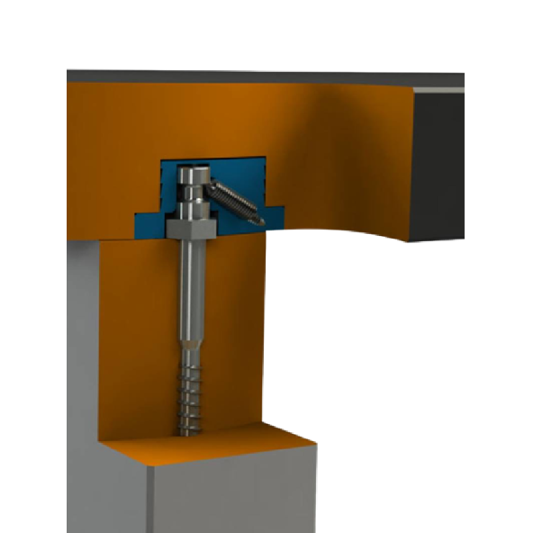 HOLZDESIGN UNIFIX BAĞLANTI ELEMANI + VİDA - 2