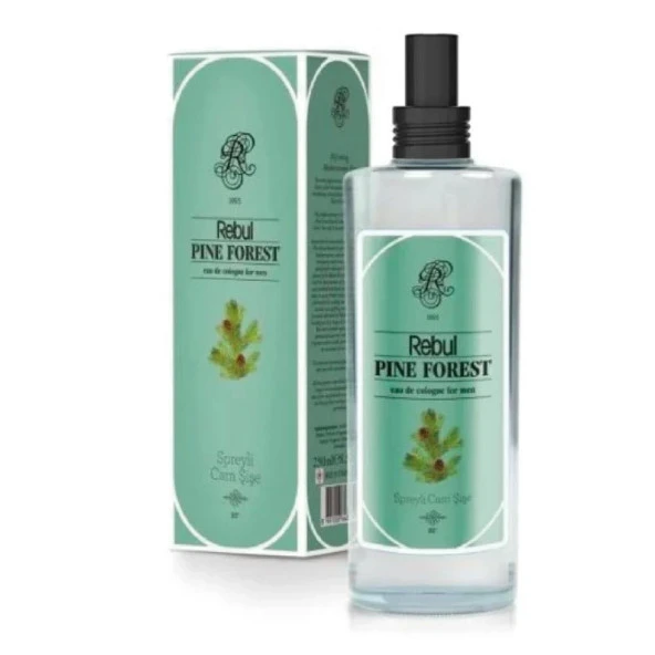 Rebul 100 Ml Kolonya  Pine Forest Spreyli Cam Şişe