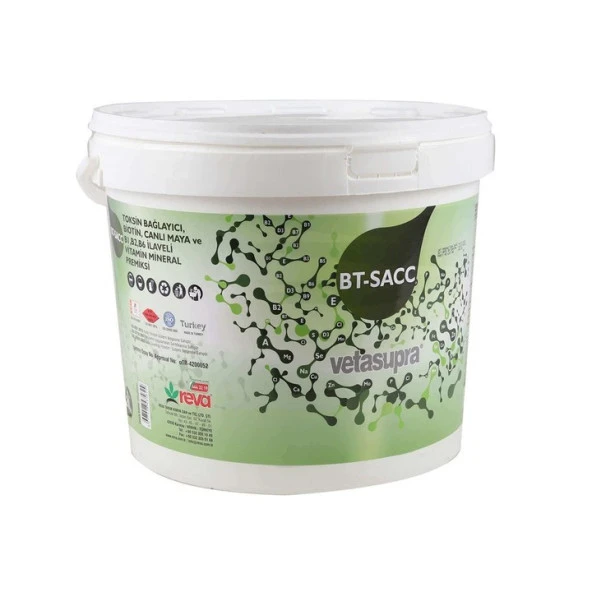 Vetasupra Bt-Sacc Canlı Maya Alaşımlı Vitamin-Mineral İçerikli Hayvan Yem Katkı - 3