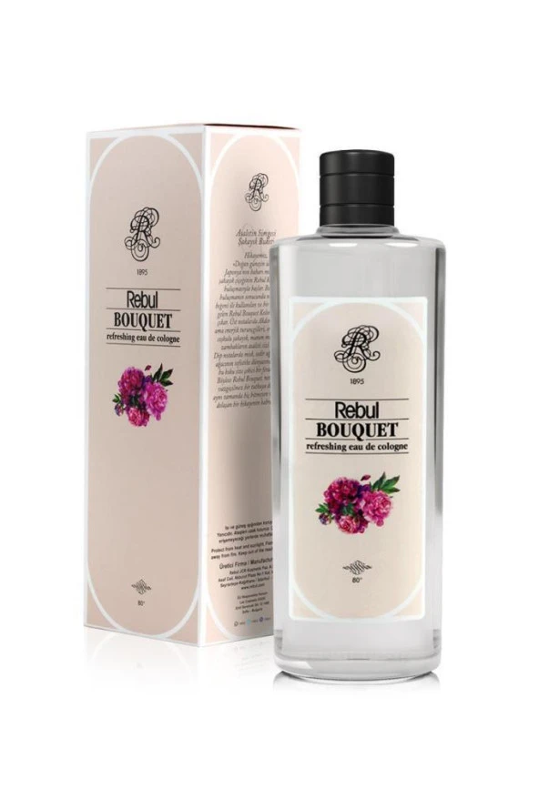 Rebul Kolonya 250ml  Bouquet Cam Şişe