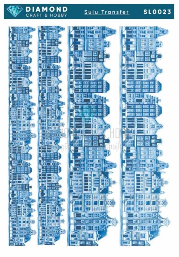 Diamond Craft Sulu Transfer 25x35cm SL023