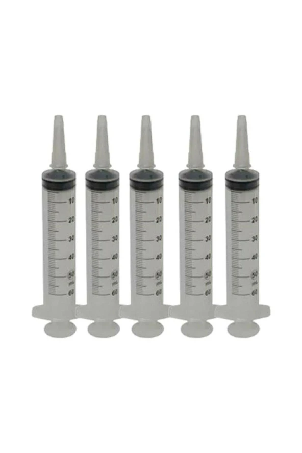 Beslenme Katater Enjektörü Gavaj & Çam Uçlu Şırınga 50 ml 25 Adet - 1