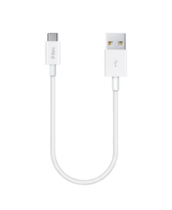 Ttec Super Şarj 0.30CM Type c Şarj Kablosu Samsung Huawei İphone 15 15 Pro Max Powerbank Kablosu
