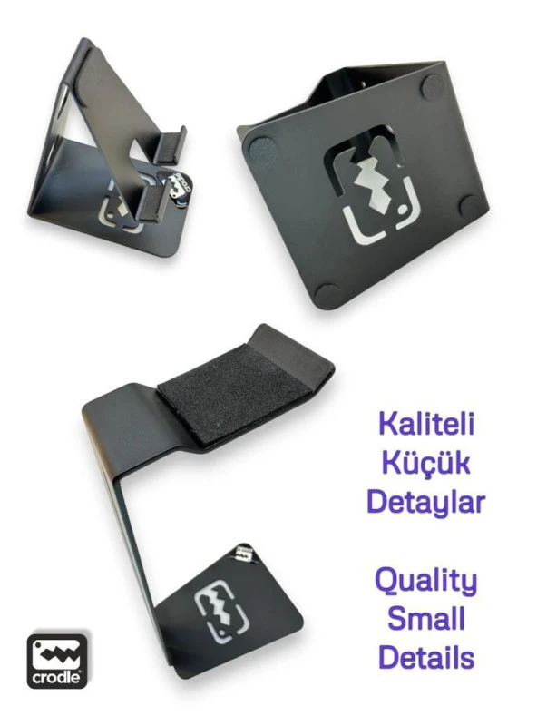 3lü Fırsat Seyahat Seti Kulaklık Gamepad Telefon ve Tablet Tutucu Metal Standı - 4