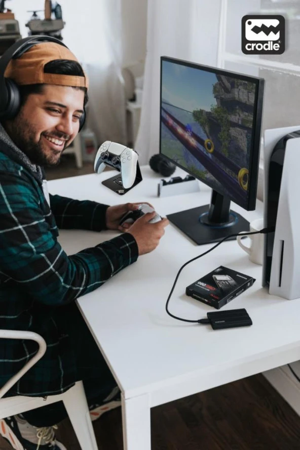 Masaüstü PS5 PS4 Xbox Joystick Dualsense Controller Tutucu Gamepad Standı Gaming Aksesuar - 2
