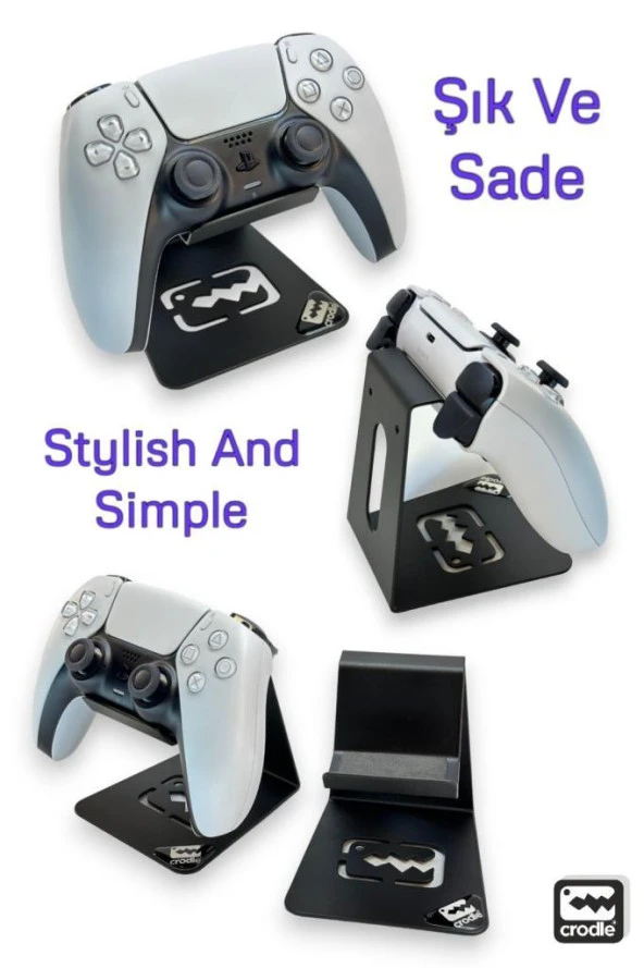 Masaüstü PS5 PS4 Xbox Joystick Dualsense Controller Tutucu Gamepad Standı Gaming Aksesuar - 4