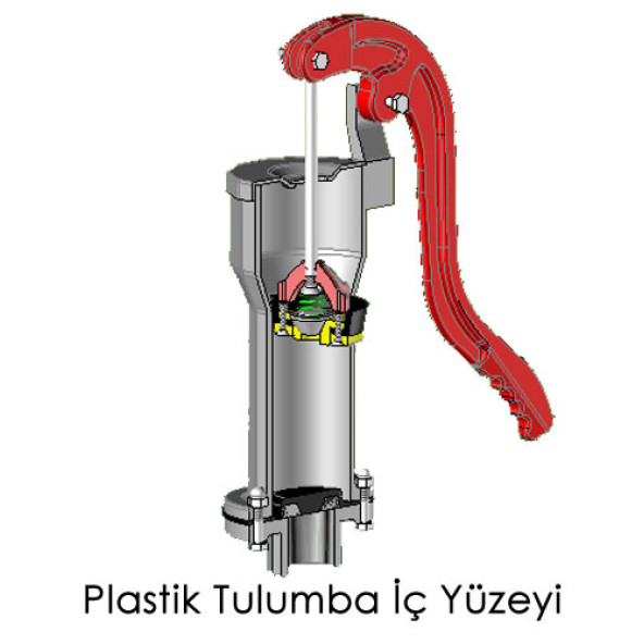 Ymk Plastik 3'' Plastik Su Tulumbası 1-1/2''