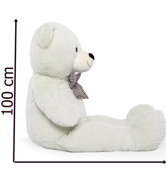 100 cm Peluş Ayı -Sevdiklerinize Özel Hediyelik Peluş Ayıcık, % 100 yerli Premium Kalite - 12