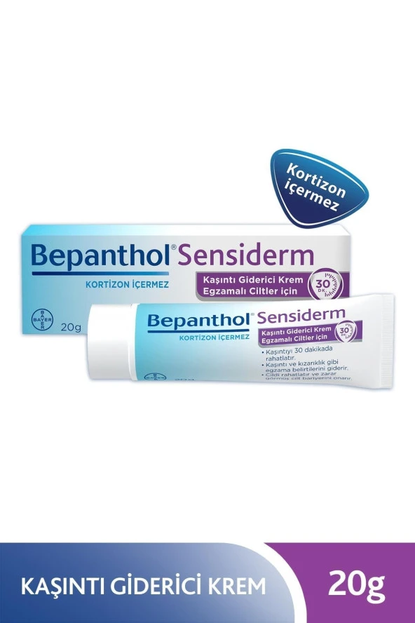 Sensiderm Kaşıntı Giderici Krem 20gr