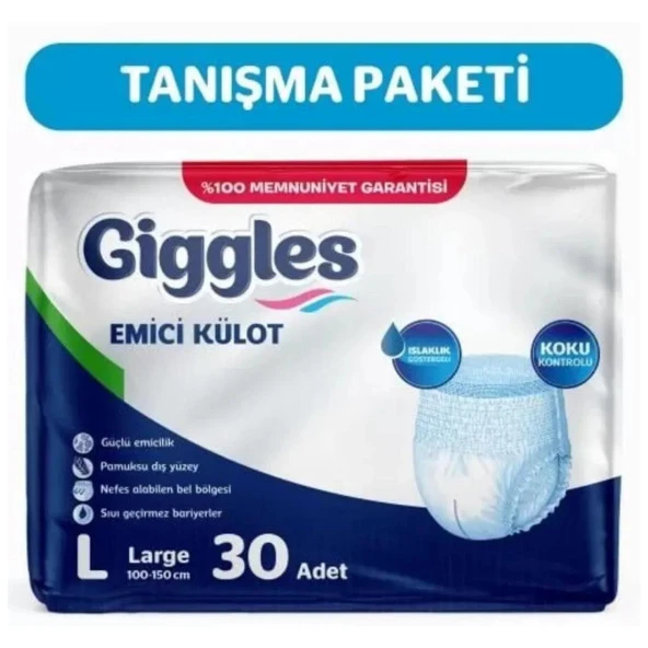 Giggles Eko Large 30'lu Emici Külot