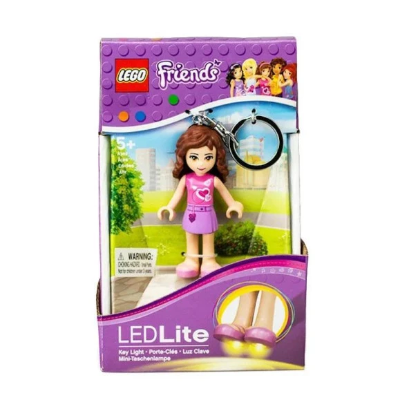 LEGO Friends KE22O Olivia Key Light with Charms