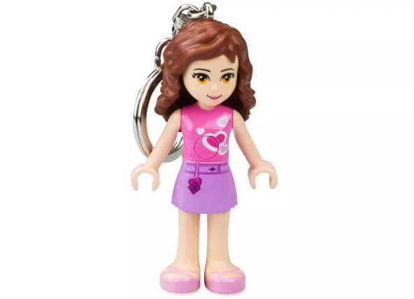 LEGO Friends KE22O Olivia Key Light with Charms - 2
