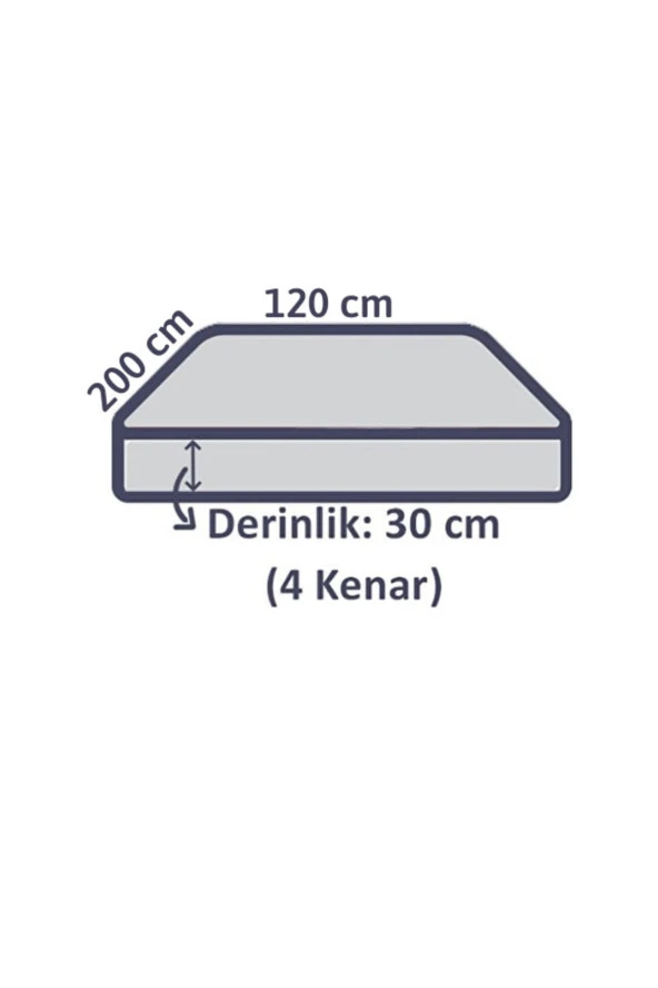 Lotusline Tek Kişilik Lüks Pamuklu 100*200 Lastikli Kumaş Çarşaf Takımı Yastıklı - Siyah. - 6
