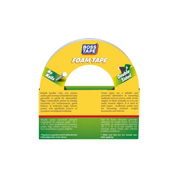 Bosstape Çift Köp.Solv.Siyah-Yeşil 24x10MT 10KG - 3