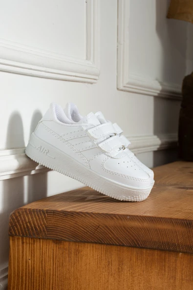 Albishoes Erkek - Kız - Çocuk Bebek Unisex Air Cırtlı Okul Ayakkabısı Sneaker Spor Ayakkabı (20-35) - 2