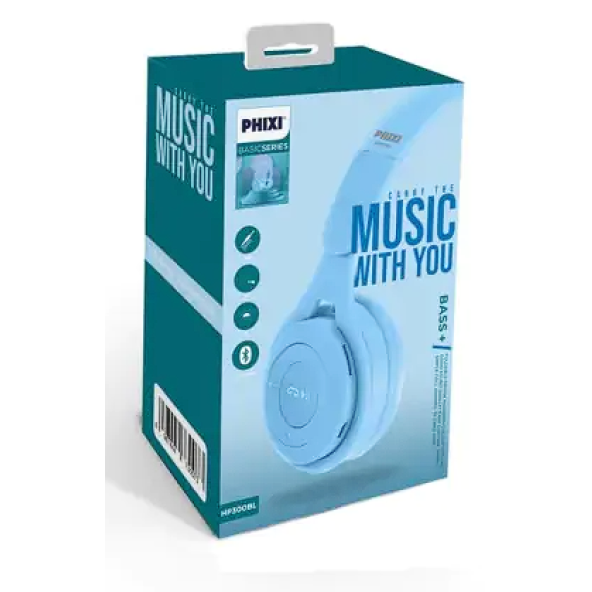 Phixi Basic HP300R Kafa üstü Bluetooth Kulaklık - 5