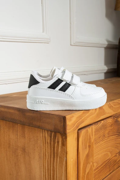 Albishoes Erkek - Kız - Çocuk Bebek Unisex Air Cırtlı Okul Ayakkabısı Sneaker Spor Ayakkabı (20-35) - 3