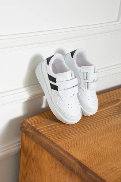 Albishoes Erkek - Kız - Çocuk Bebek Unisex Air Cırtlı Okul Ayakkabısı Sneaker Spor Ayakkabı (20-35)