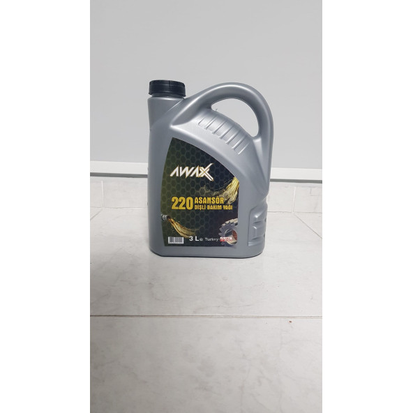 AWAX SAE 220 3  LT ASANSÖR DİŞLİ YAĞI