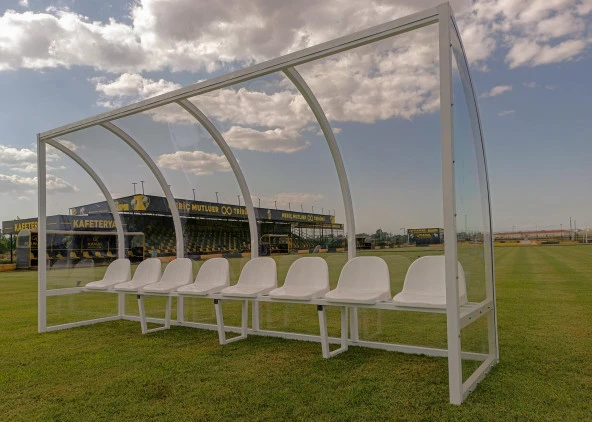 Adelinspor Premia Yedek Oyuncu Kulubesi 6 Kişilik - 4