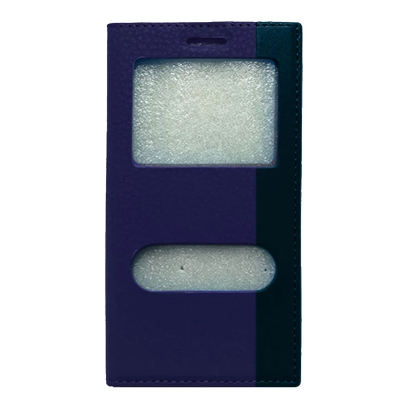 Samsung Galaxy J5 Pencereli Kapaklı Magnum Kılıf - Resim 8