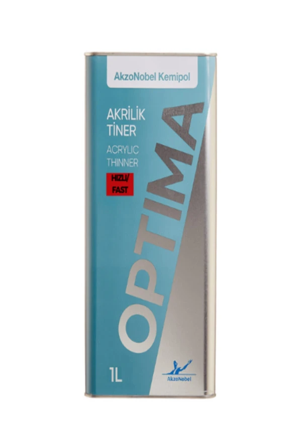 Akzo Nobel Optima Üniversal Akrilik Tiner Hızlı 1 Lt