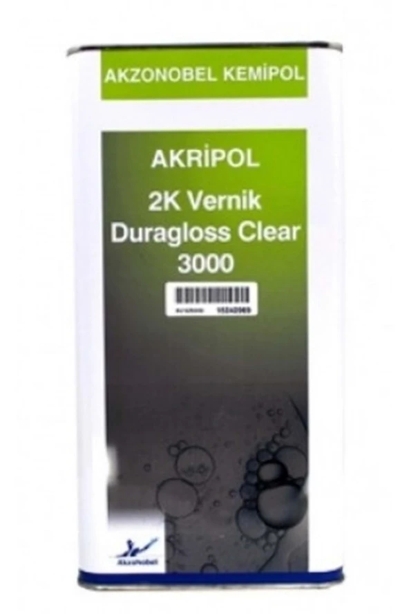 Akripol 2k Duragloss 3000 Vernik 5 Lt