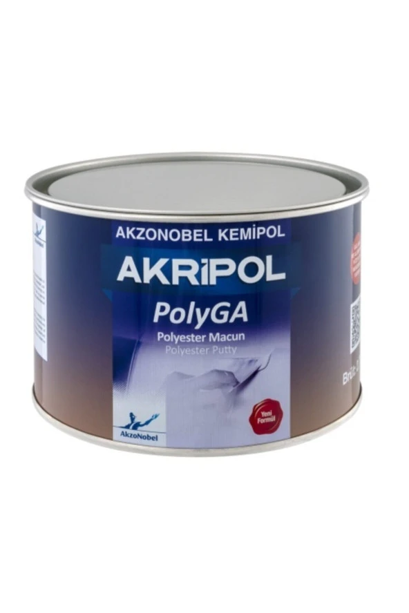 Akzonobel Poly Ga Polyester Macun 2,7 Kg Krem Rengi